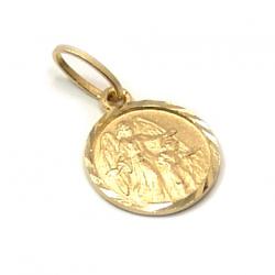 Medalhinha anjo da guarda em ouro 18k - 2MEO0008